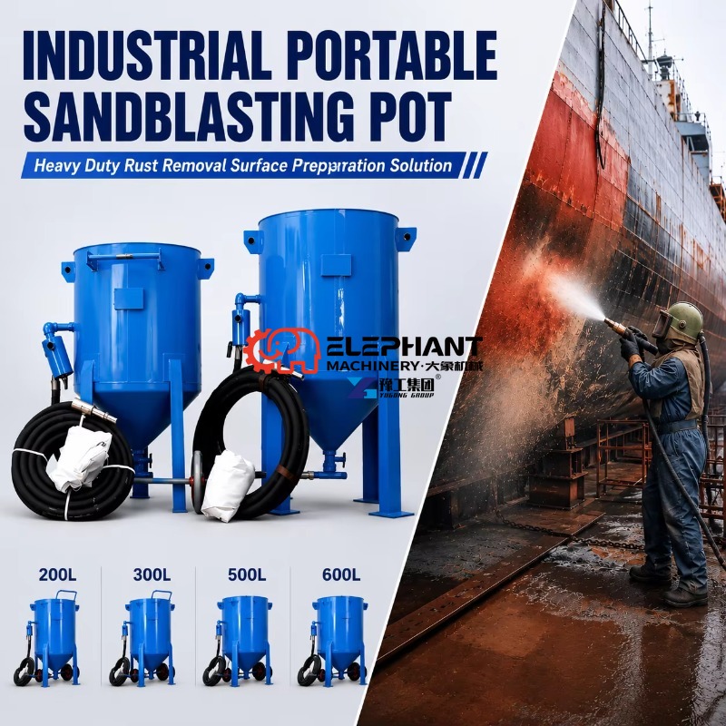 Heavy Equipment Used For Sale - Hot Sale Industrial Sand Blaster Machine