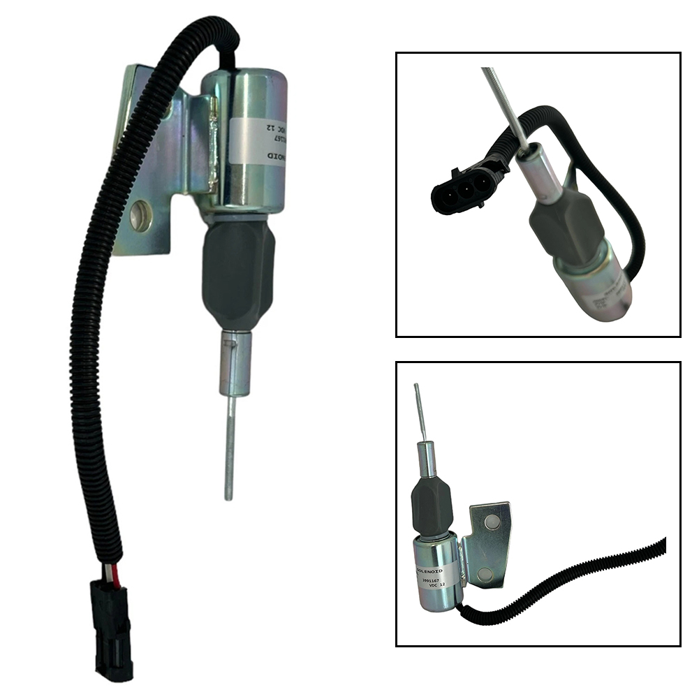 12V Fuel Shutoff Solenoid Valv - огляд і ціна Heavy Equipment Hyundai