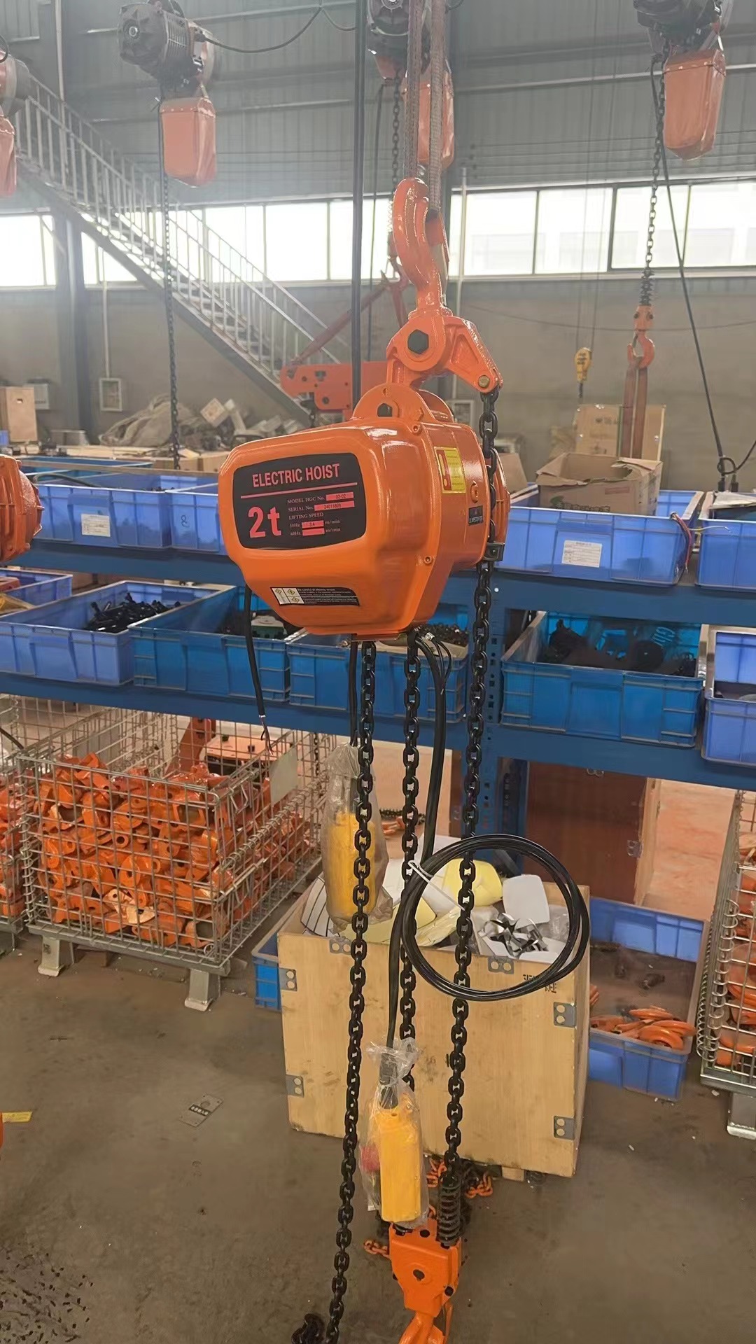 220v - 440v Hhbb Electric Chai - огляд і ціна Electric Chain Hoist