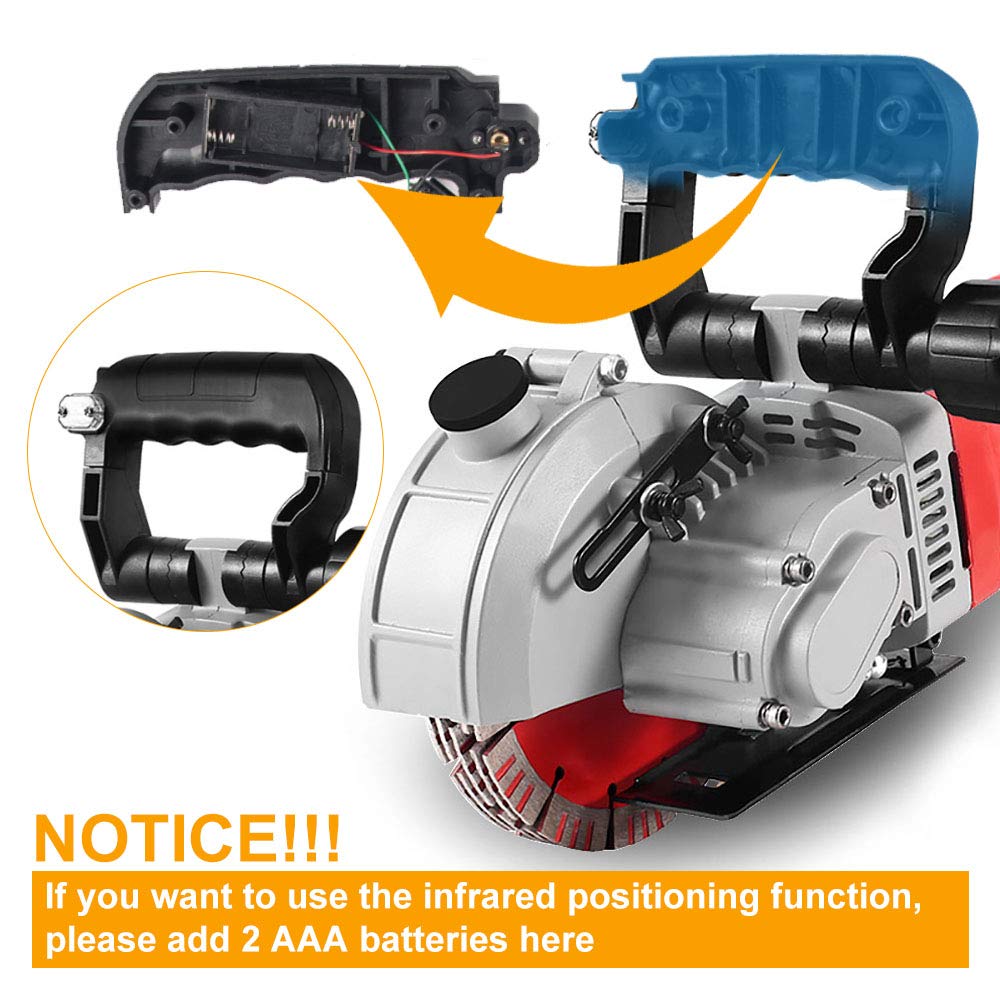 Wall Grooving Machine Channels - огляд і ціна Electric Concrete Cutter