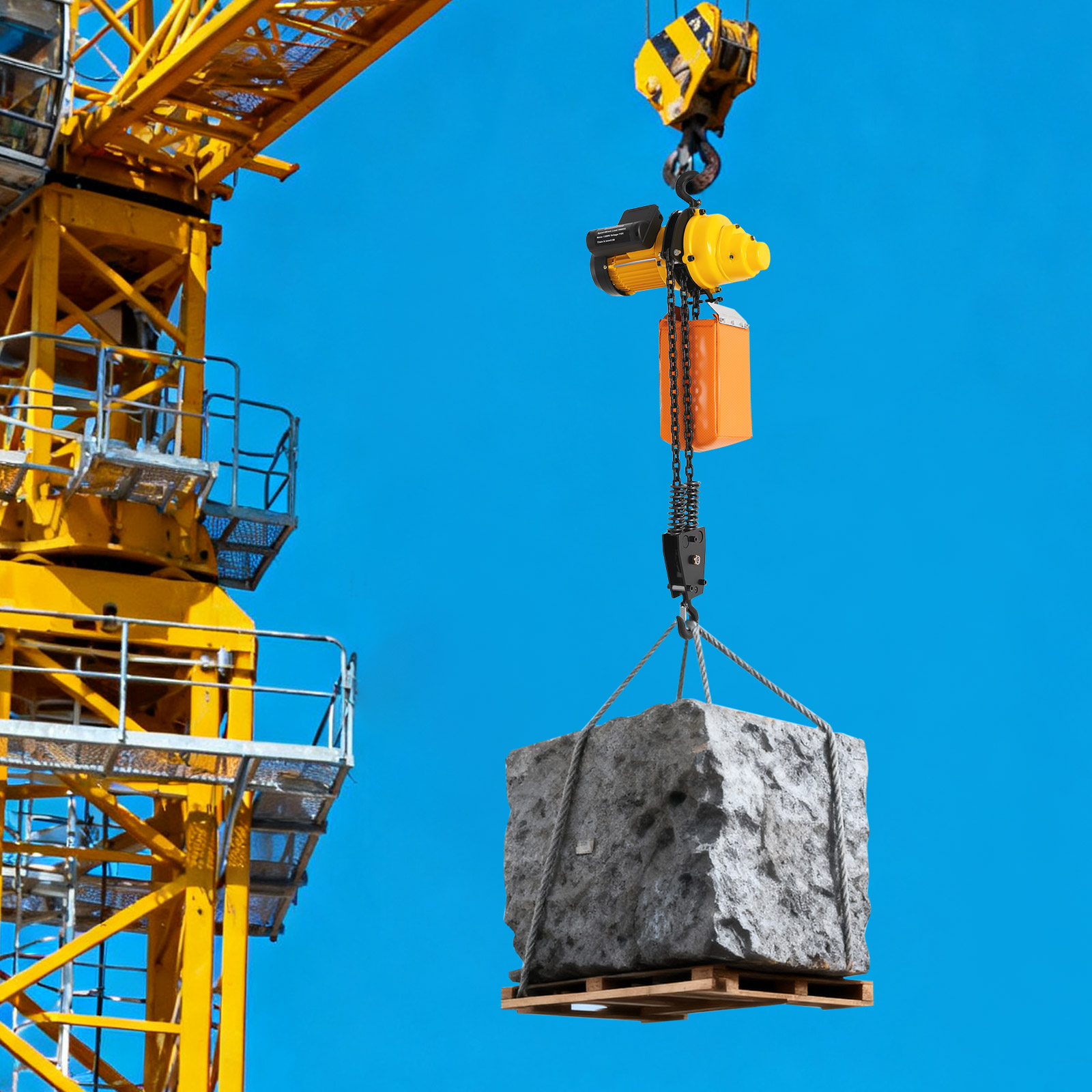 110V Electric Chain Hoist with - огляд і ціна Electric Chain Hoist