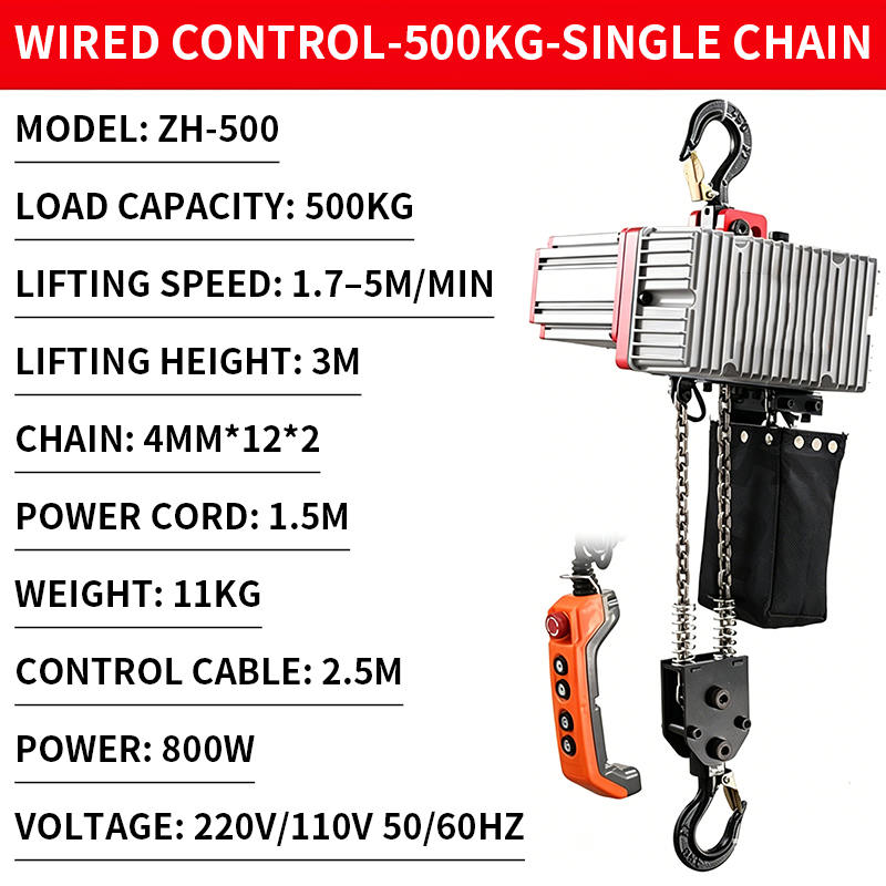 Compact Mini Chain Hoist with  - огляд і ціна Electric Chain Hoist