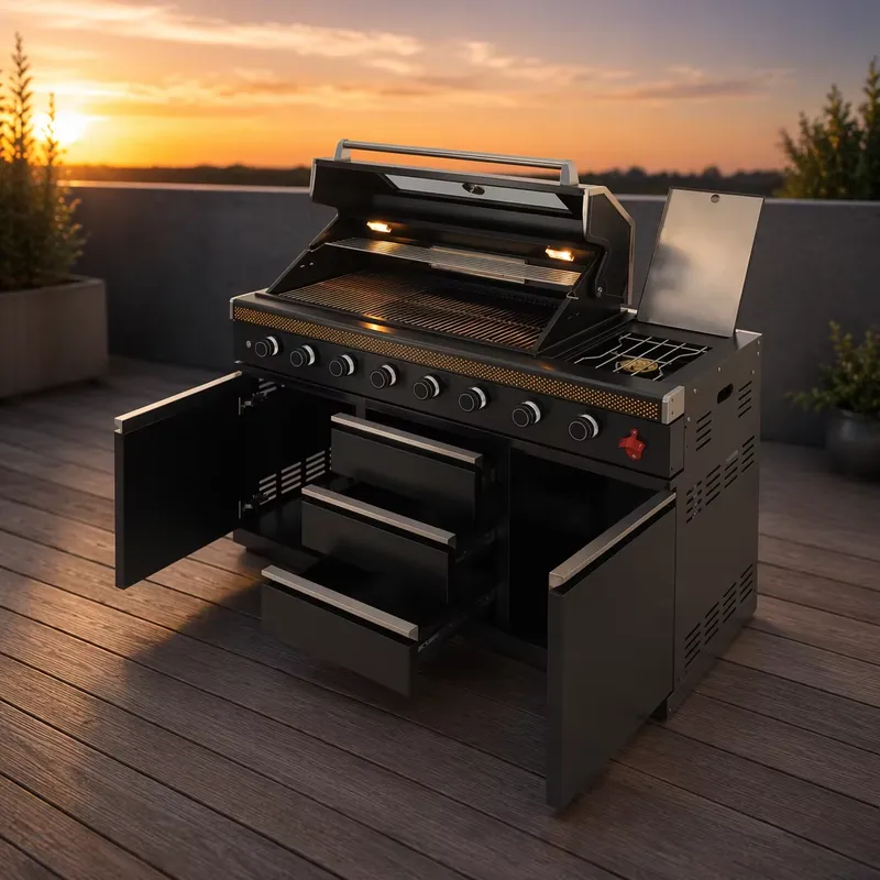 Heavy Duty Gas BBQ Grill Outdo - огляд і ціна Heavy Equipment Zone